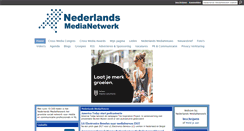 Desktop Screenshot of nederlandsmedianetwerk.nl